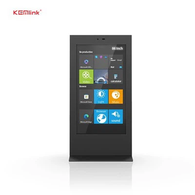 86 بوصة لافتات رقمية خارجية